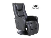 Lamamistool PULSAR recliner must pilt 2