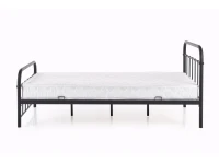 Voodi 120x200 LINDA 120 must pilt 4