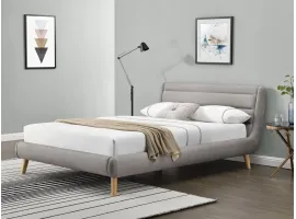 Voodi 140x200 ELANDA 140 helehall