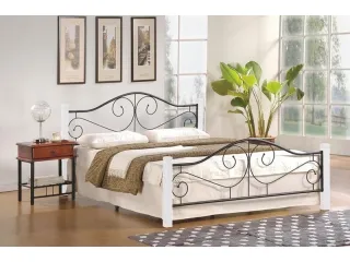 Кровать 160x200 VIOLETTA 160 белый pilt