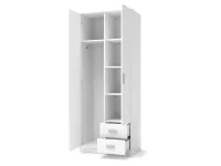 Riidekapp LIMA S-2 valge pilt 2