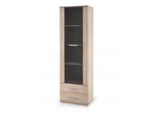 Vitriinkapp LIMA W-1 sonoma pilt