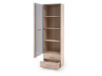 Vitriinkapp LIMA W-1 sonoma pilt 3