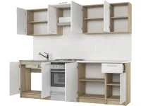Köök DARIA 240 tamm sonoma / valge pilt 3