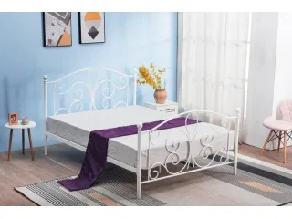 Voodi 120x200 PANAMA valge pilt