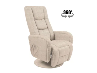 Lamamistool PULSAR 2 recliner beež pilt