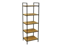 Полка BAMBOO 5 черная рама pilt 2