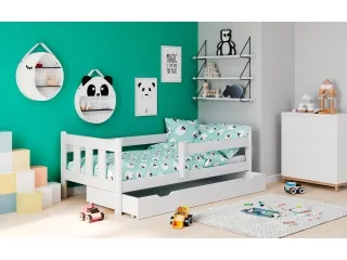Voodi 160x80 MARINELLA valge pilt