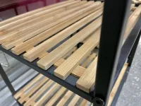 Riiul BAMBOO 5 valge raam suur pilt 4