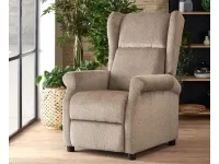 Tugitool AGUSTIN-M recliner massaažifunktsiooniga - Beež pilt 2