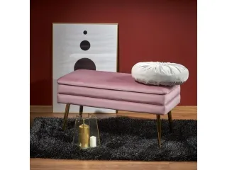 Pink panipaigaga VELVA roosa - kuldne pilt
