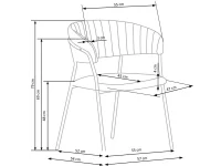 Стул K426 зеленый pilt 3