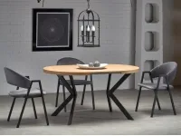 Pikendatav laud PERONI tamm-must pilt 2