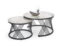 Diivanilaud FLAMINGO (2 tk) - hall marmor pilt 2