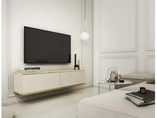 TV стол ORO MDF 135 бежевый pilt