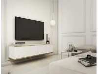 TV-alus ORO MDF 135 valge pilt 2