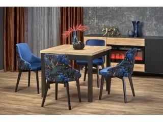 Pikendatav laud TIAGO KW tamm craft / must pilt