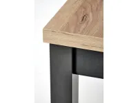 Pikendatav laud TIAGO KW tamm craft / must pilt 6