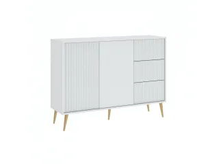 Kummut BARCELONA 2D3S Valge pilt