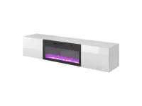 TV-alus LIVO RTV-180W-K elektrikaminaga pilt 4