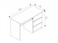 Arvutilaud COSMO С09 - Valge pilt 3