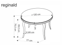 Стол REGINALD 2 pilt 3