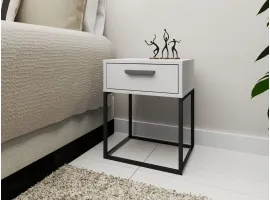 Voodikapp TRENDY SN-3 Valge