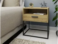 Тумбочка TRENDY SN-4 Дуб артисан pilt 2
