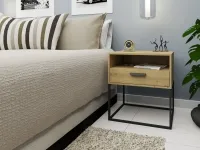Тумбочка TRENDY SN-4 Дуб артисан pilt 4