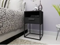 Тумбочка TRENDY SN-5 Антрацит pilt 2