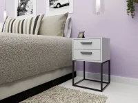 Тумбочка TRENDY SN-9 Белая pilt 4
