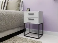 Тумбочка TRENDY SN-9 Белая pilt 2