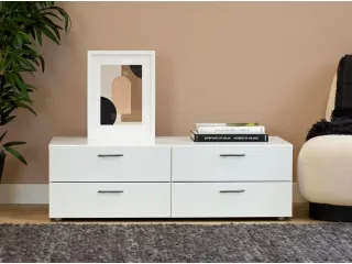 Kummut BASIC 4S - Valge pilt