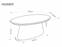 Стол VAGNER pilt 7