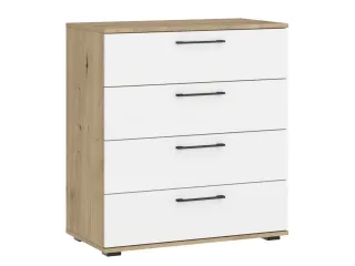 Kummut FORMO KM-1 valge / tamm artisan pilt