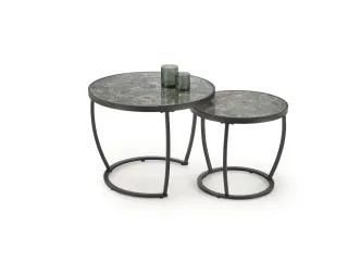 Diivanilaud INES roheline marmor (2 tk) pilt