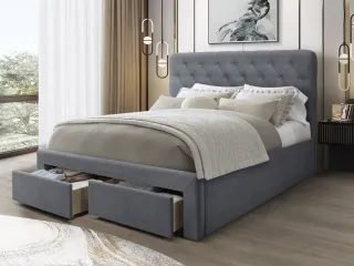 Voodi 160x200 MARISOL hall pilt