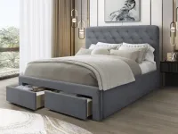 Voodi 160x200 MARISOL hall pilt 2