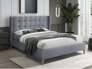 Кровать 160x200 ESTELLA 160 серая pilt