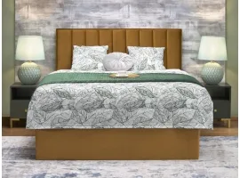 Voodi 160x200 ASENTO tõstemehhanismiga - Sinepi