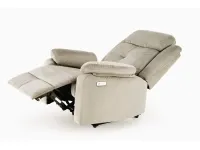 Кресло LORIS recliner электрический - Бежевый pilt 3