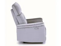 Кресло SEMIR recliner электрический - Синий pilt 3