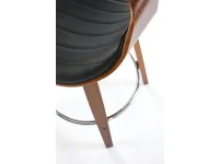 Барный стул низкий H123 черный pilt 8