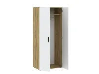 Riidekapp BASIC TWO 2D - Valge / artisan pilt 3