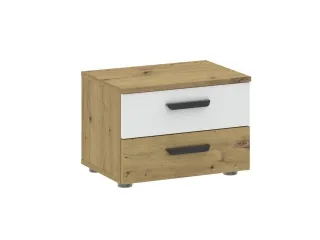 Voodikapp BASIC TWO 2S - Valge / artisan pilt