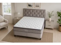 Континентальная кровать 120х200 GLASGOW с подъёмным механизмом pilt 2
