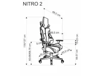 Рабочее кресло NITRO 2 серый pilt 9