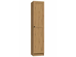 Riidekapp BEN 1D+1HDF - Tamm artisan pilt