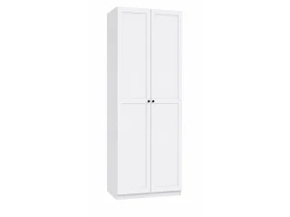 Riidekapp BEN 2D+2HDF - Valge pilt