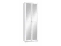 Riidekapp BEN 2D+2PGL - Valge pilt 2